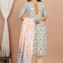 Ethnic Dress Floral Print Kurta, Trouser Multi color